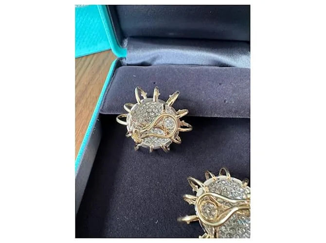 Tiffany & Co Pendientes Dorado 