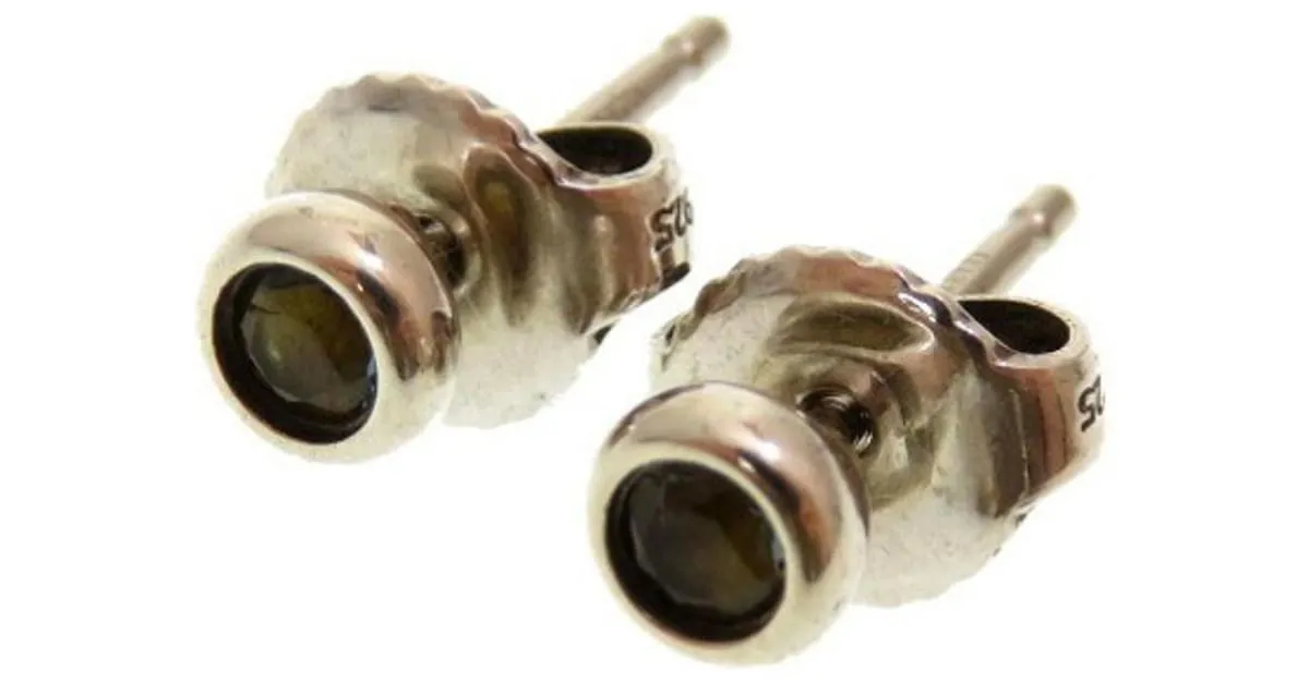 Tiffany & Co Pendientes Tiffany Visthe Yard en plata 925 con aguamarina 