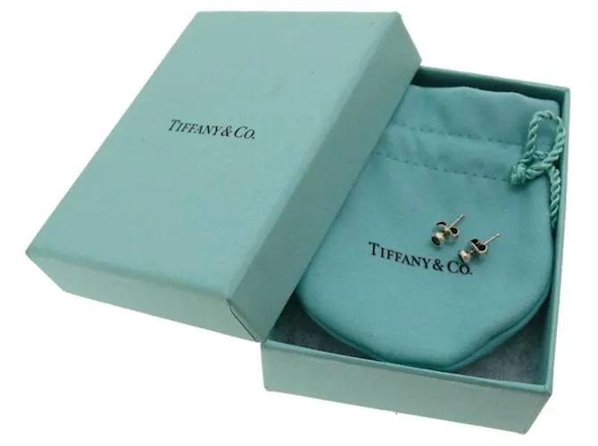 Tiffany & Co Pendientes Tiffany Visthe Yard en plata 925 con aguamarina 