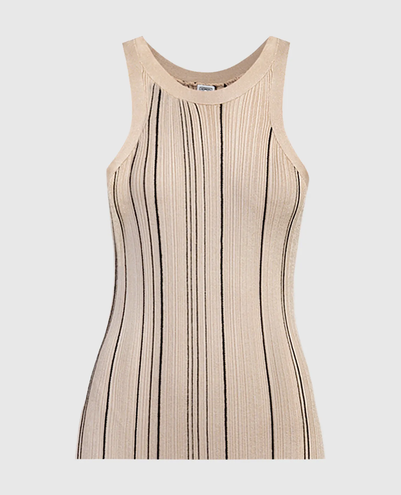 Toteme Beige striped top