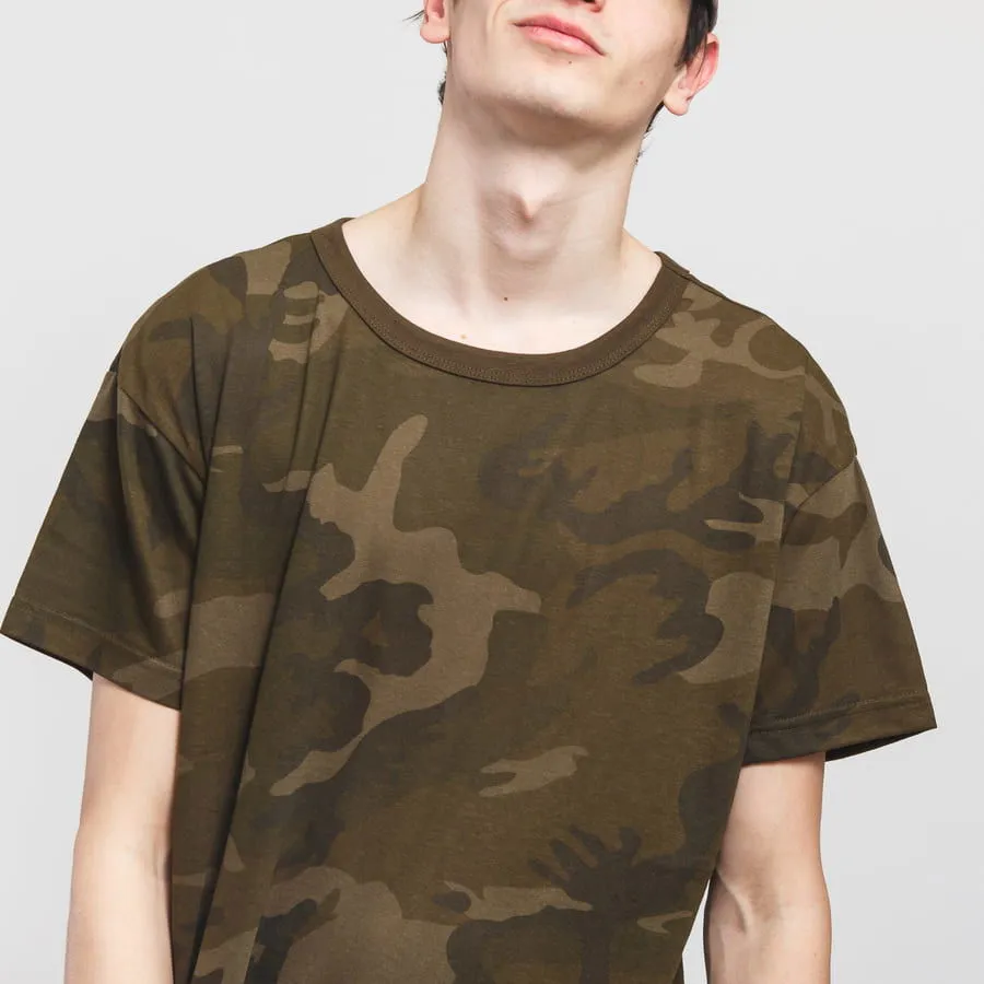 Urban Classics Camo Oversized Tee