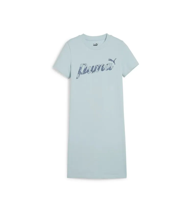 Vestido Blossom azul