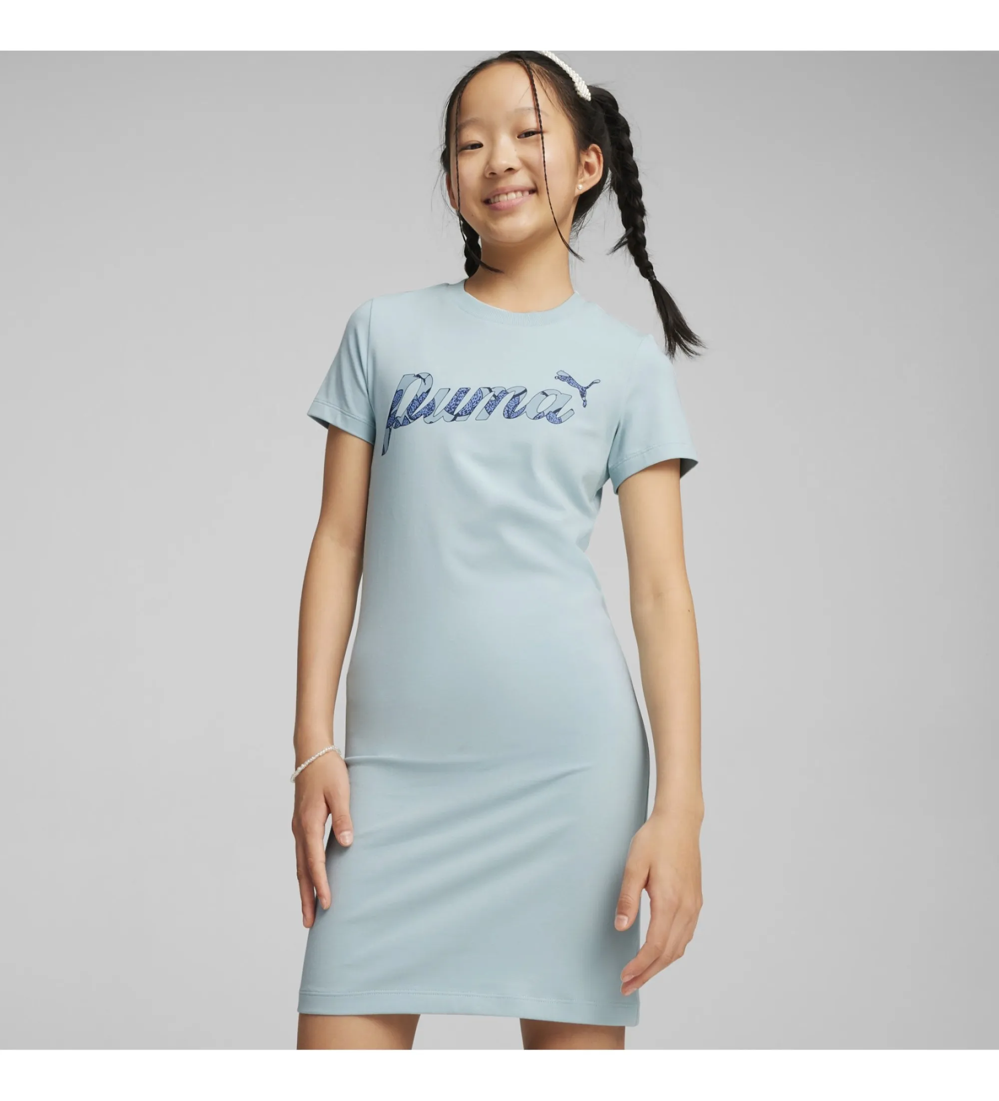Vestido Blossom azul