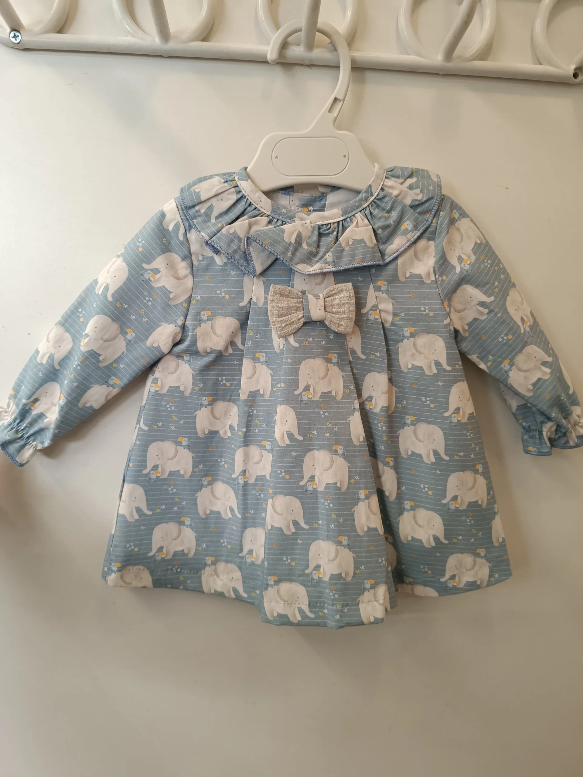 Vestido Elefantes Para Bebé Confecciones Alber