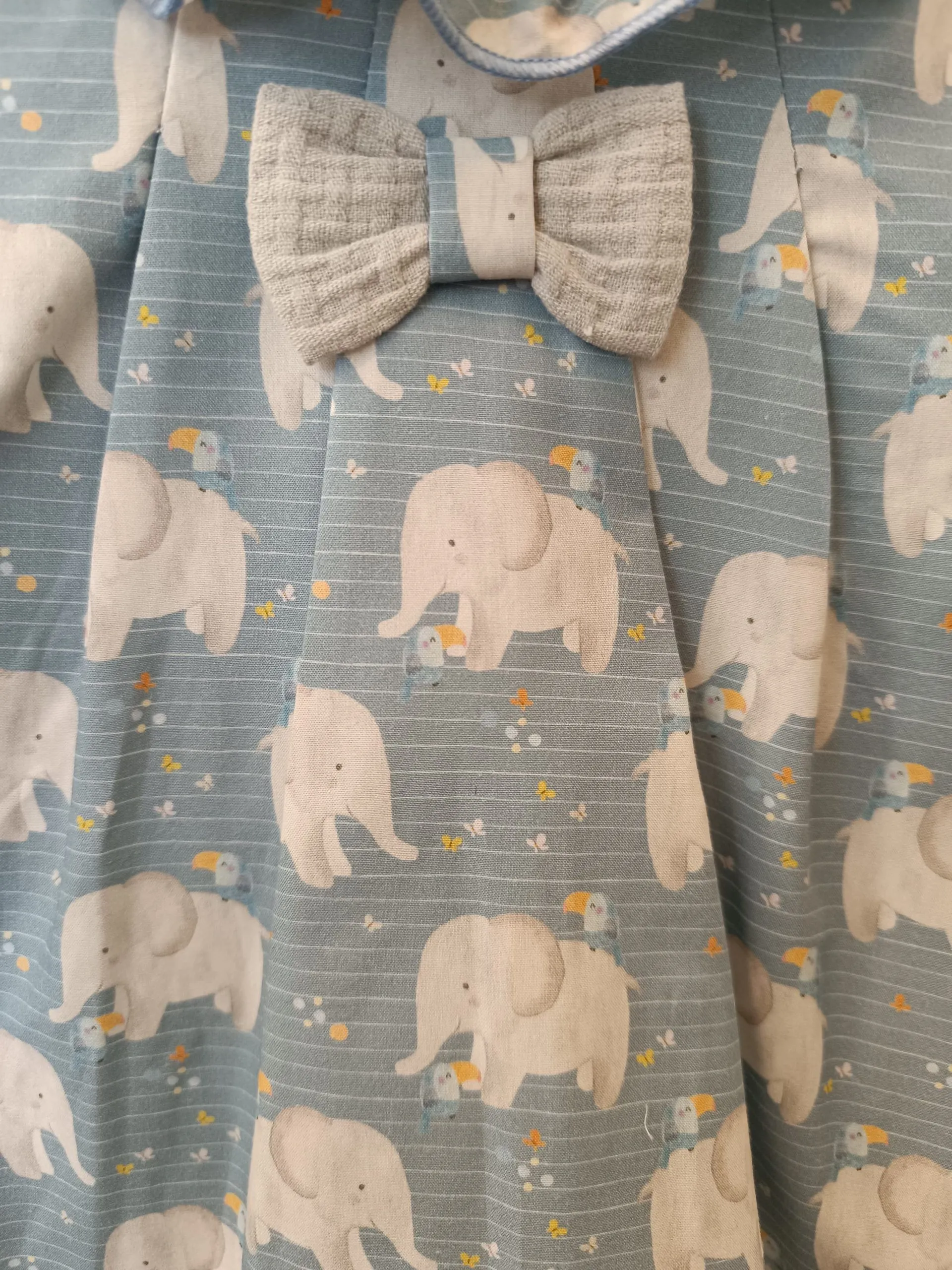 Vestido Elefantes Para Bebé Confecciones Alber
