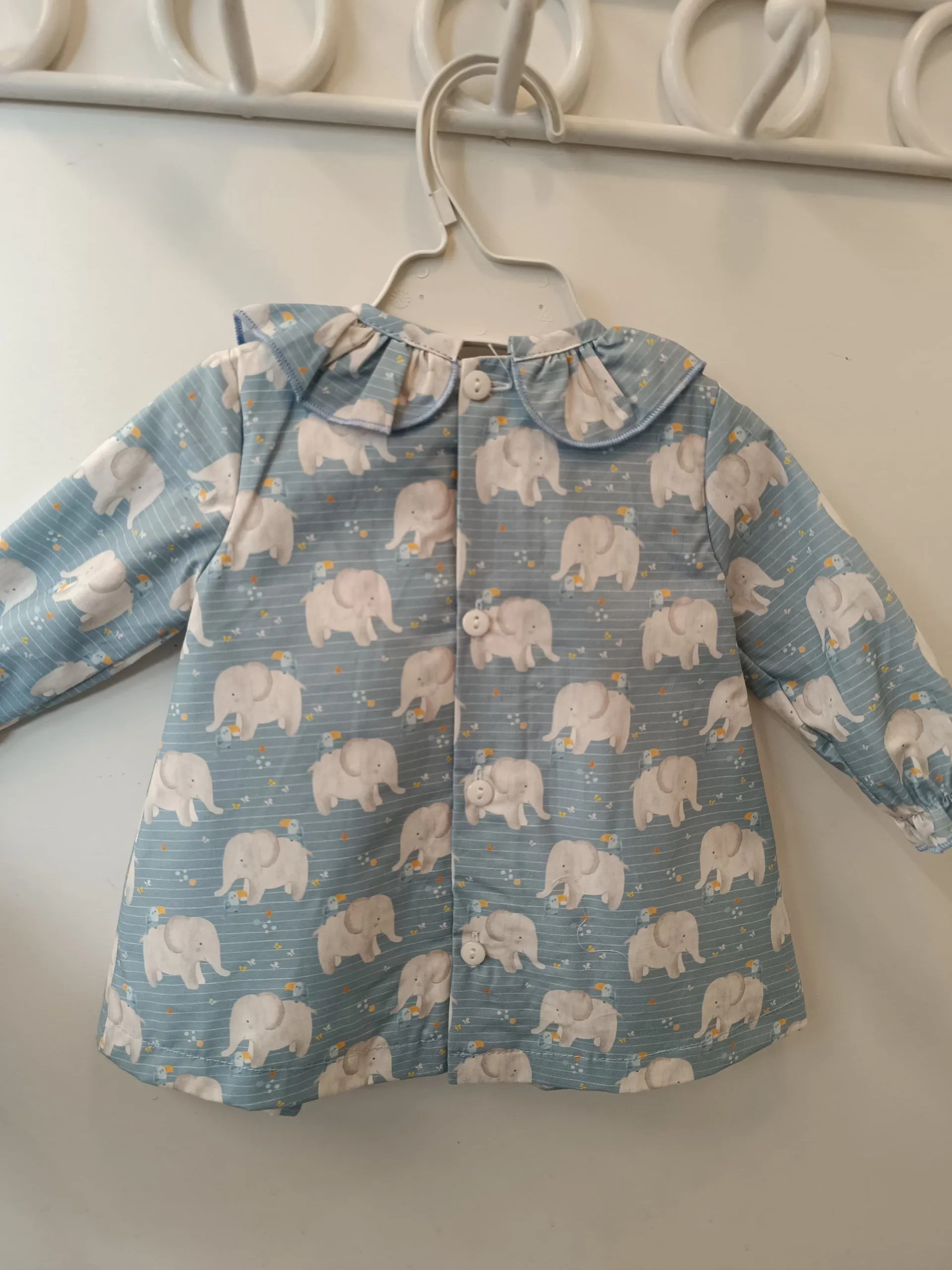Vestido Elefantes Para Bebé Confecciones Alber
