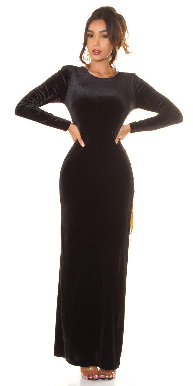 Vestido largo de Gala lateral Sexy