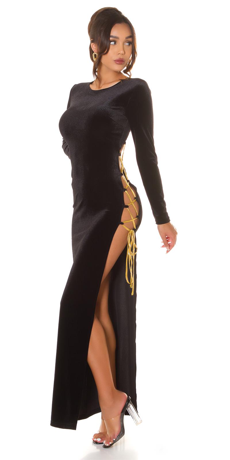 Vestido largo de Gala lateral Sexy