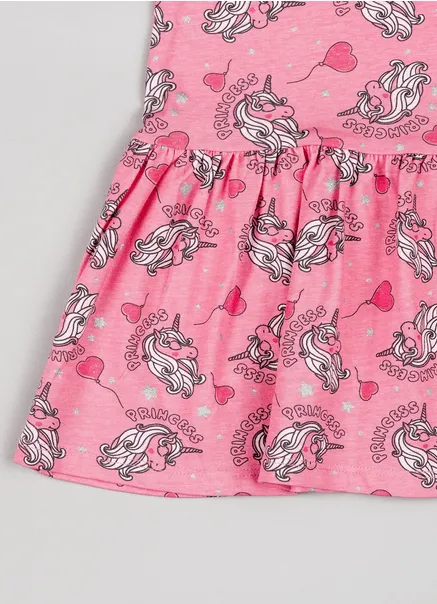 Vestido Unicornio Niña Losan