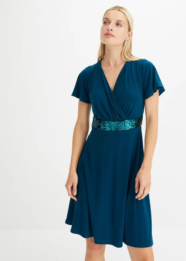 Vestido Verde azulado