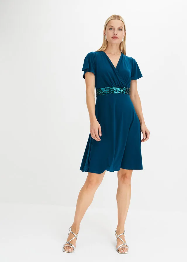 Vestido Verde azulado