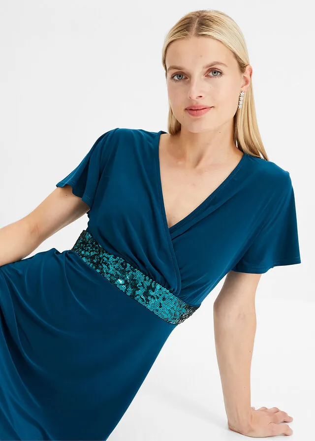 Vestido Verde azulado