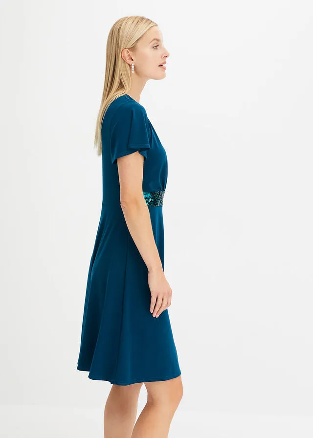 Vestido Verde azulado