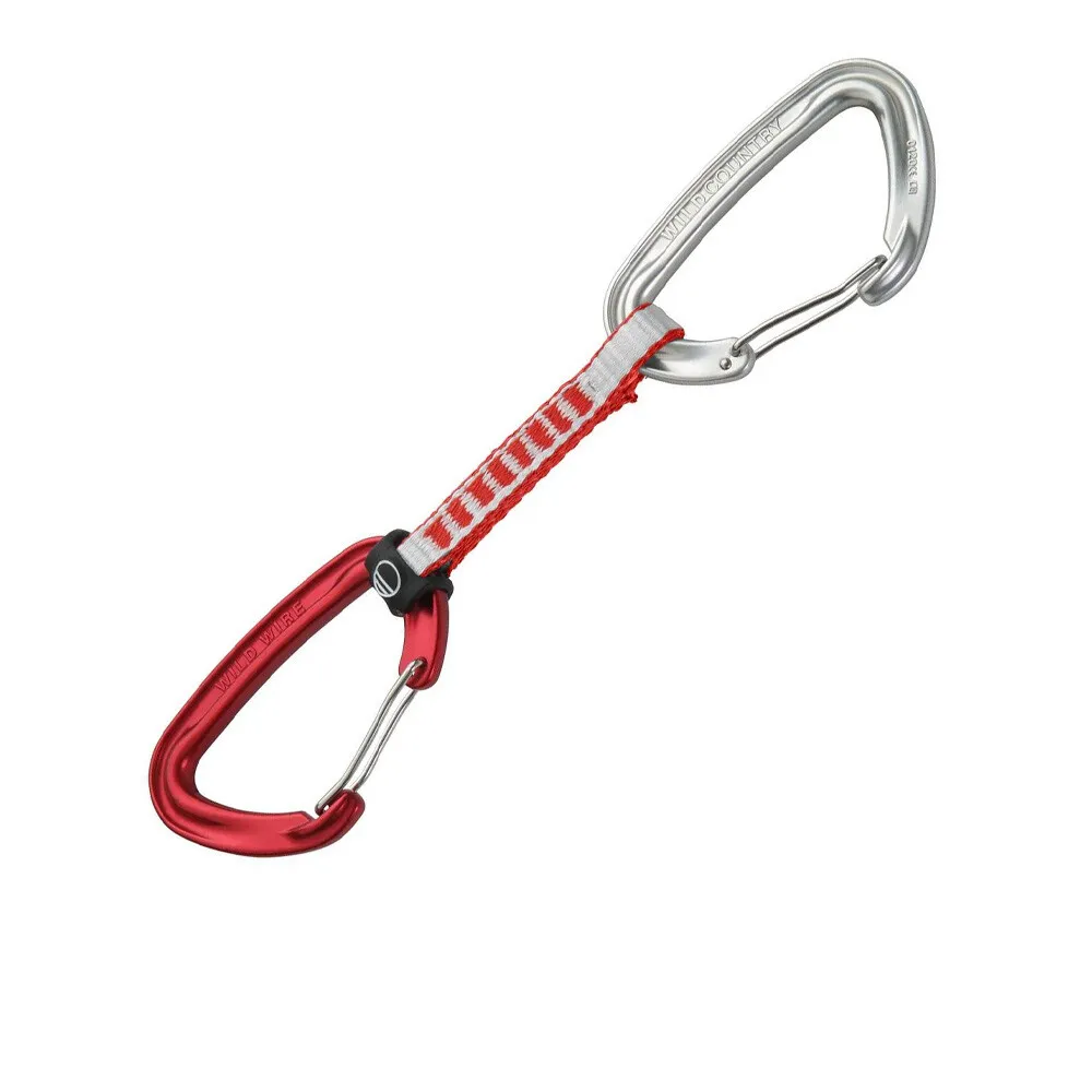 WILD COUNTRY WILDWIRE 10CM QUICKDRAW 6 PACK  SS25