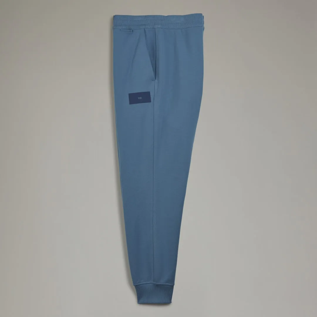 Y3 ORGANIC COTTON TERRY CUFFED PANTS
