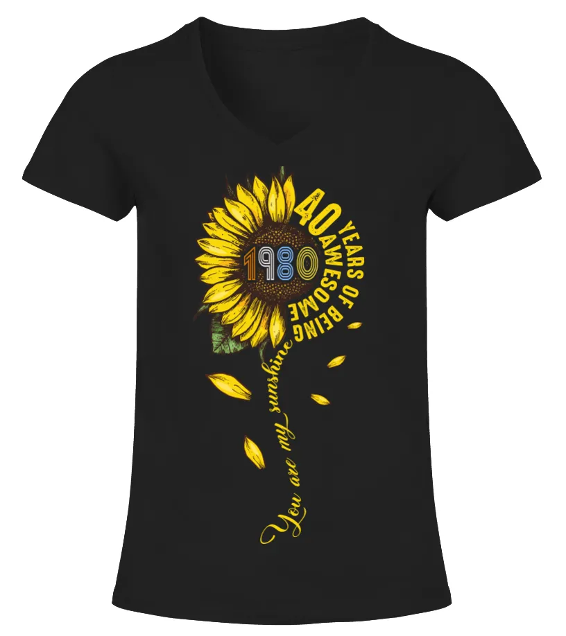 You are my sunshine 40 Camiseta cuello pico Mujer