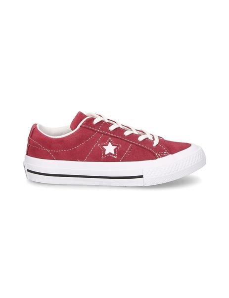 Zapatilla  Converse One Star Burdeos