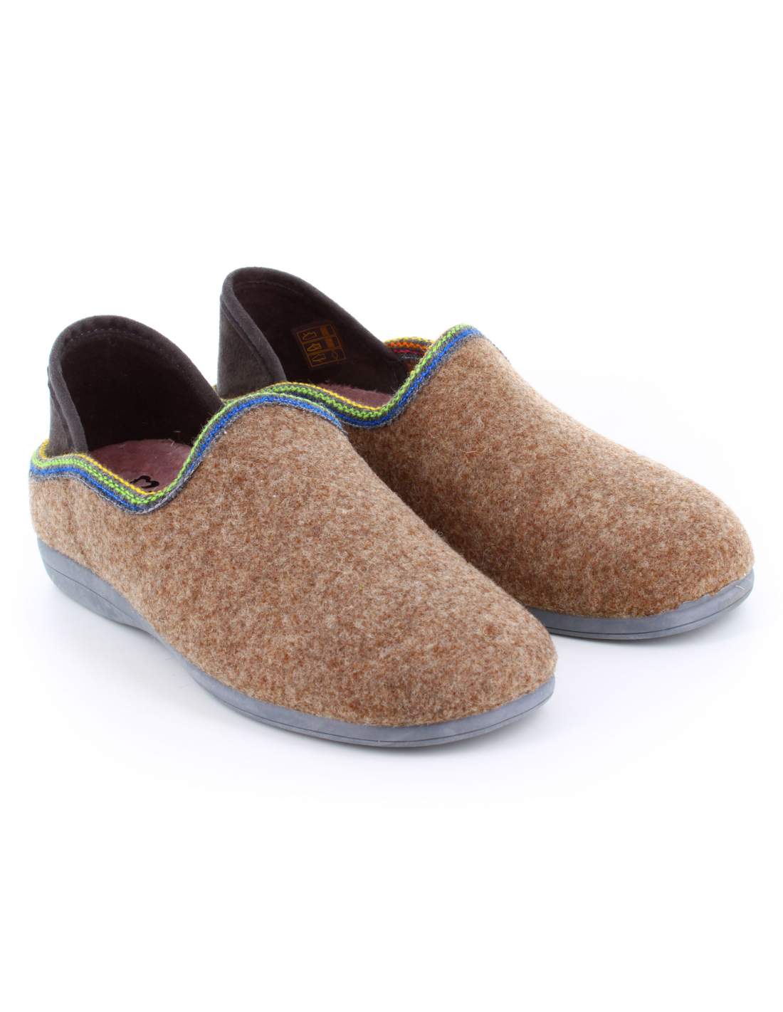 Zapatilla de Casa Trento Tostado