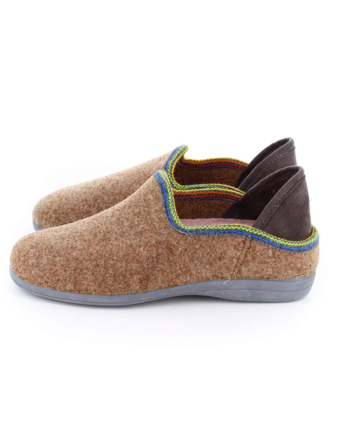 Zapatilla de Casa Trento Tostado