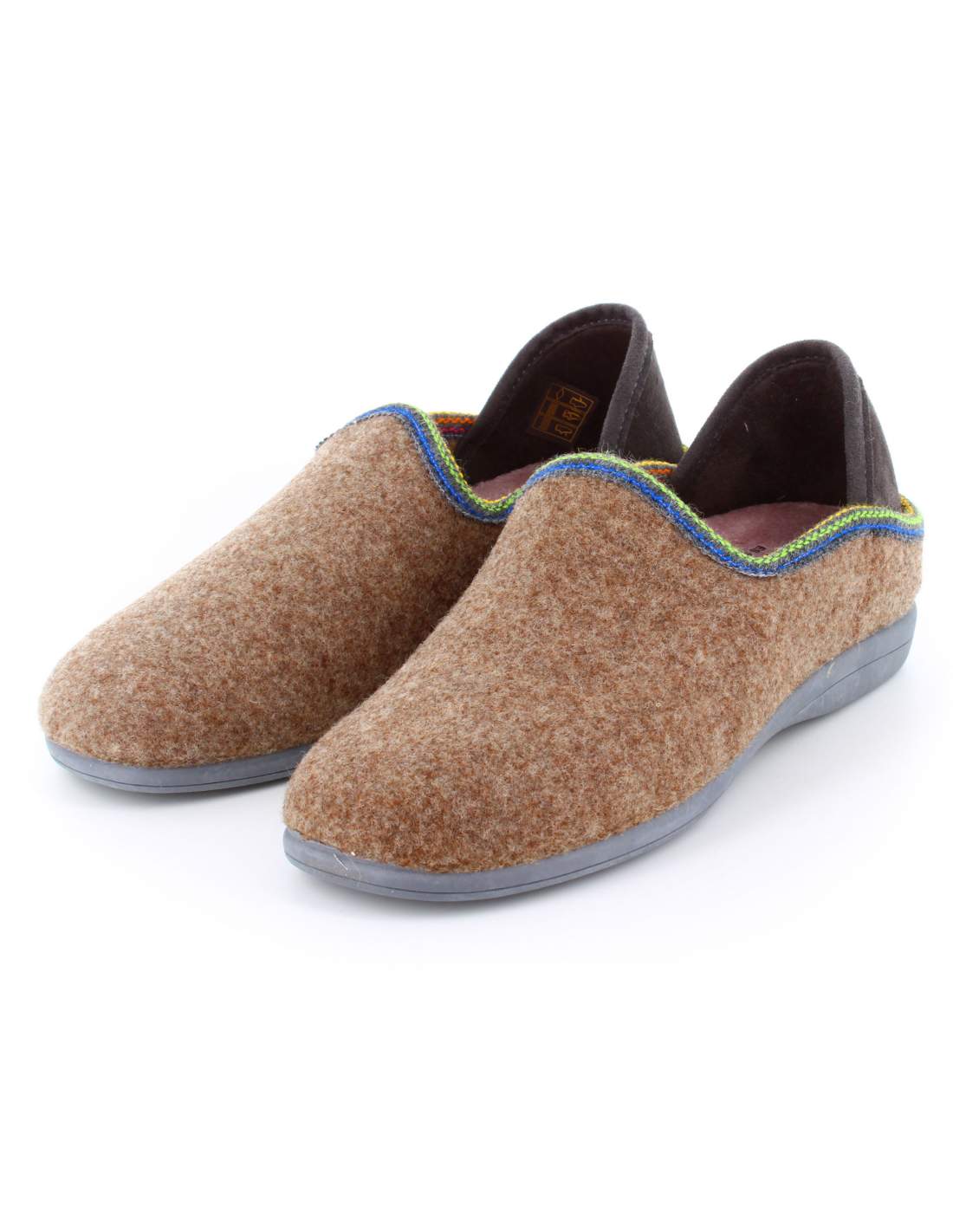 Zapatilla de Casa Trento Tostado