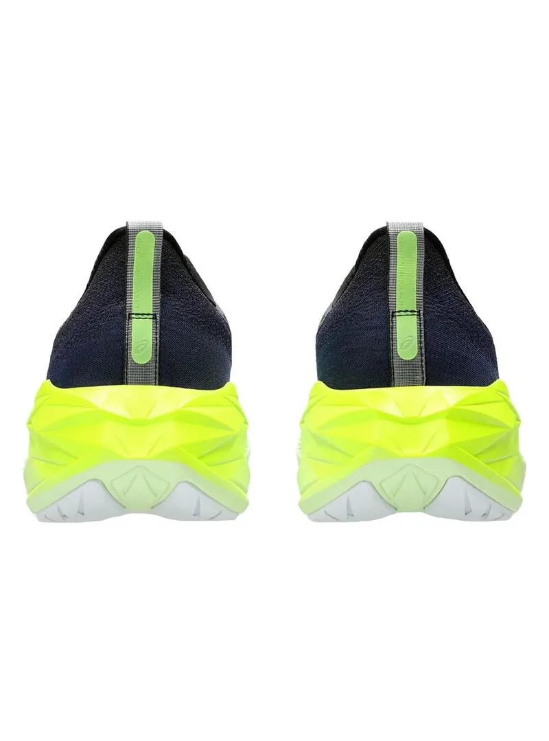 Zapatilla Hombre Asics Novablast™ 4 Negro/Flúor