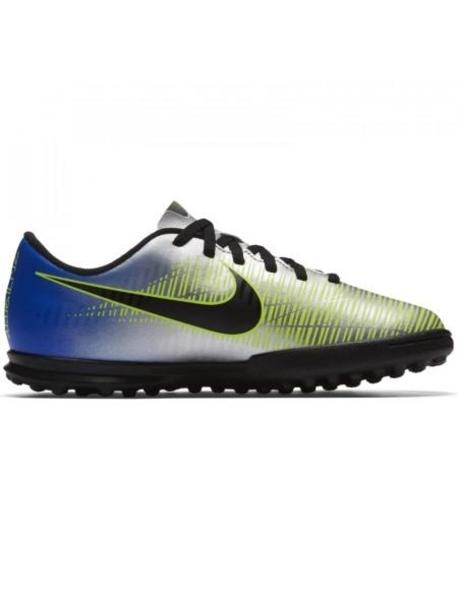 Zapatilla Junior Nike Mercurialx Vrtx III Plateado