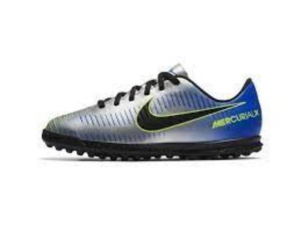 Zapatilla Junior Nike Mercurialx Vrtx III Plateado