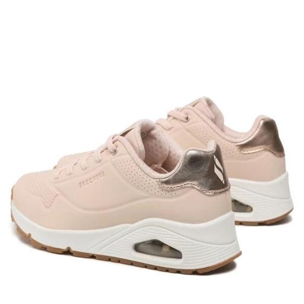 Zapatilla para Mujer Skechers UNO SHIMM Beige