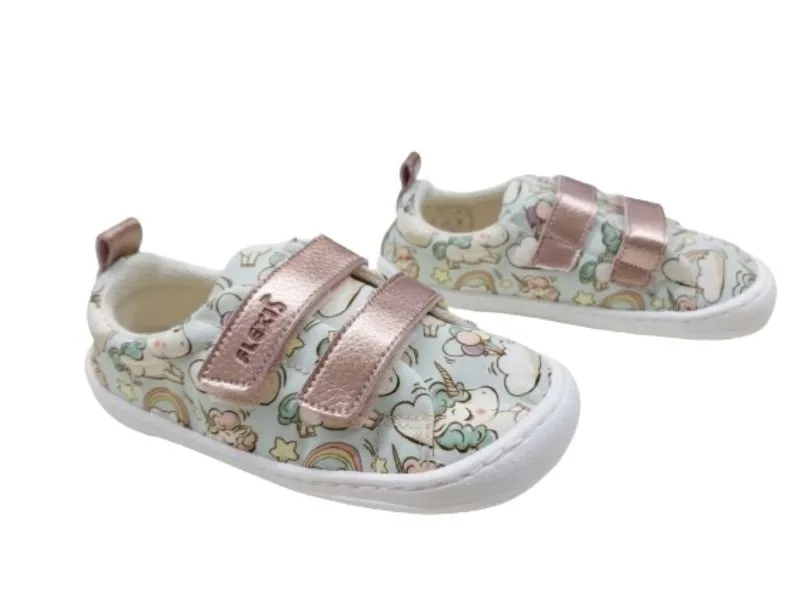 ZAPATILLA RESPETUOSA ESTAMPADA NENS EN COLOR NUDE 9110R