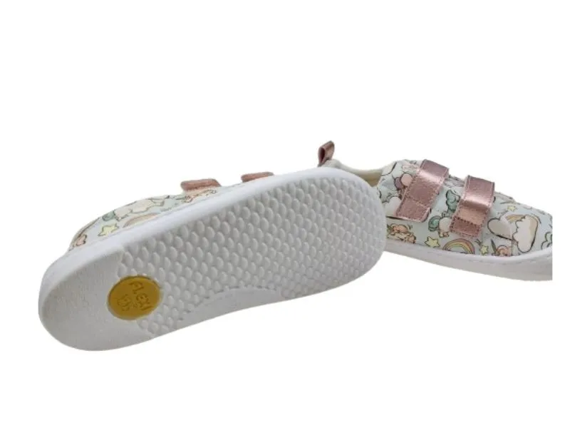 ZAPATILLA RESPETUOSA ESTAMPADA NENS EN COLOR NUDE 9110R