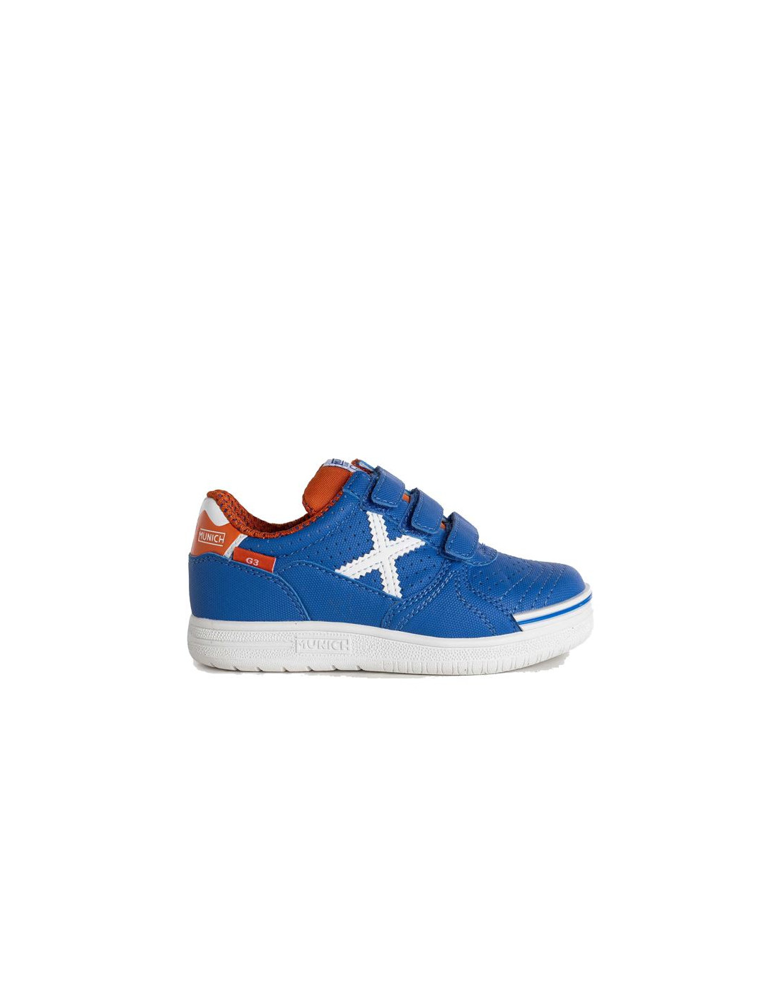 ZAPATILLAS DE FúTBOL SALA MUNICH G3 VCO PROFIT 354 AZUL INFANTIL