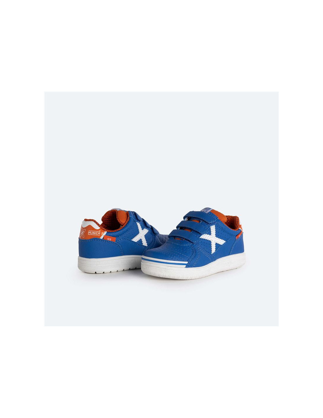 ZAPATILLAS DE FúTBOL SALA MUNICH G3 VCO PROFIT 354 AZUL INFANTIL