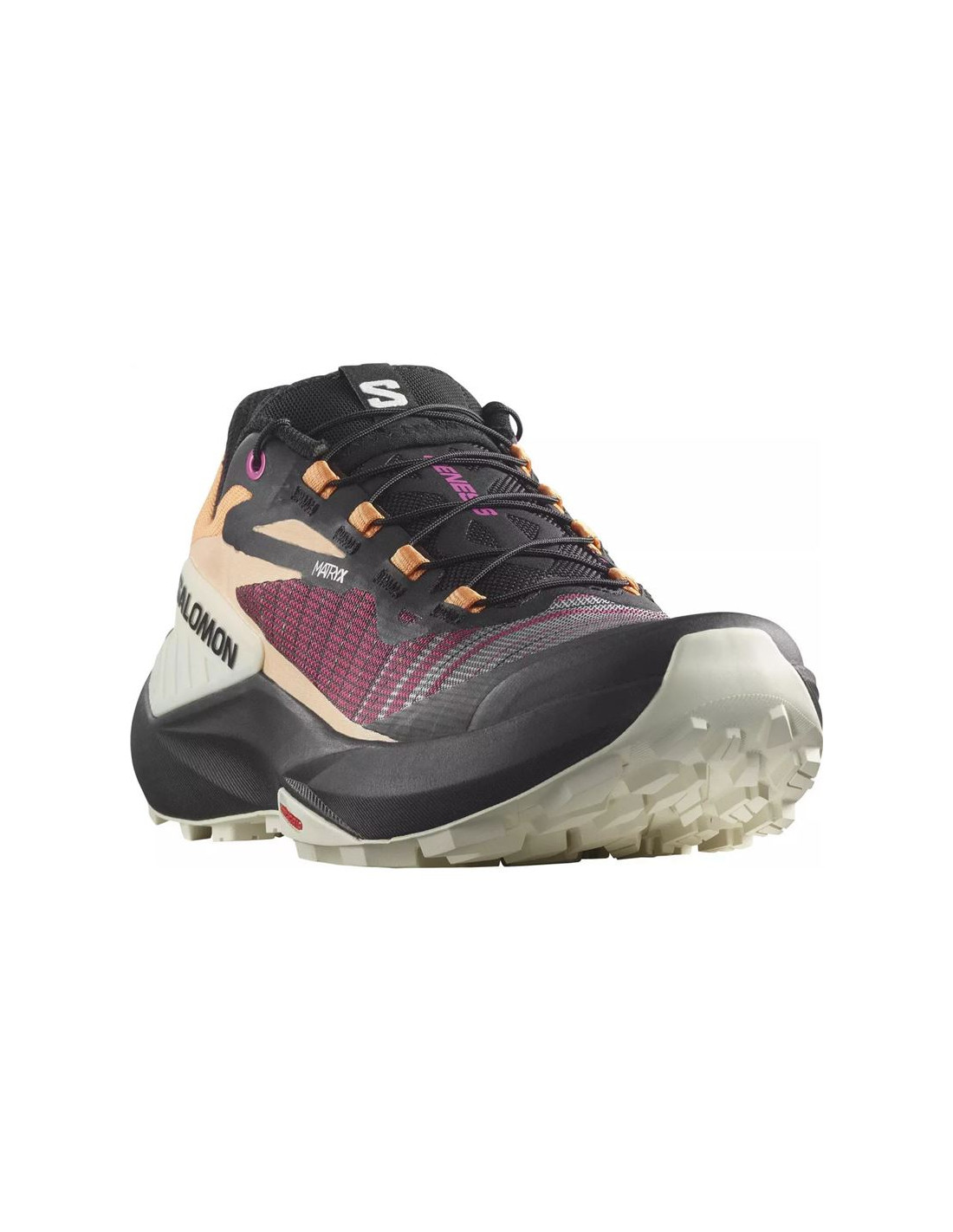 Zapatillas de Trail Salomon Genesis Bparad/Black/Almilk Mujer