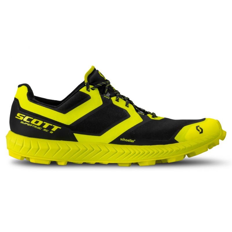 Zapatillas de trail Scott Supertrac RC 2 (Negro/Amarillo) Hombre