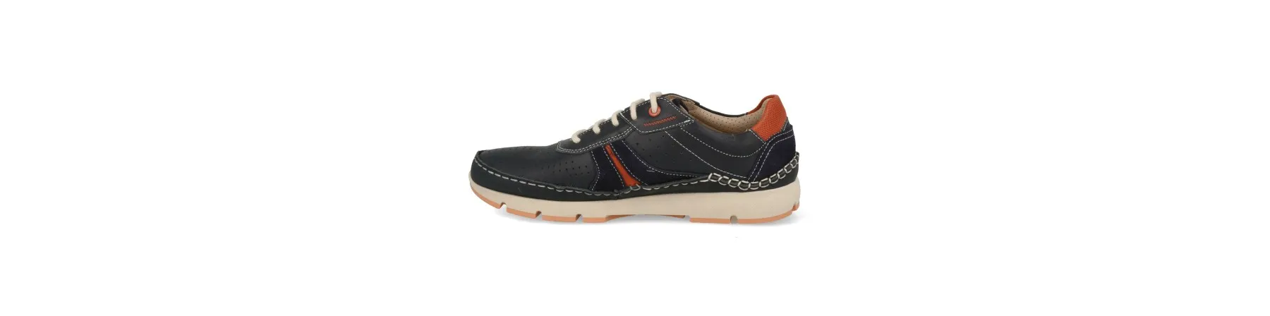 ZAPATILLAS DE VESTIR HOMBRE PIEL MOD. DAVINDER MARINO