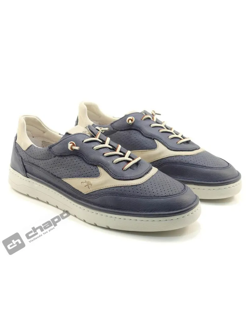 Zapatillas Deportiva Azul Fluchos F1943 Leo