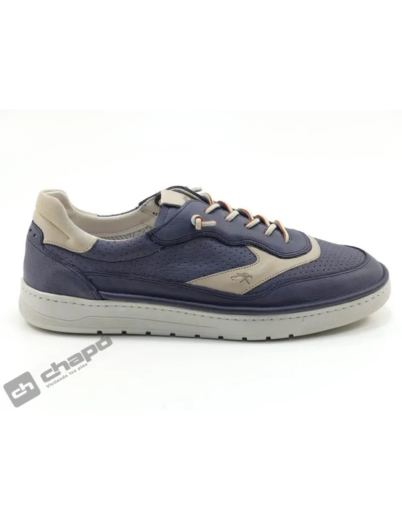 Zapatillas Deportiva Azul Fluchos F1943 Leo