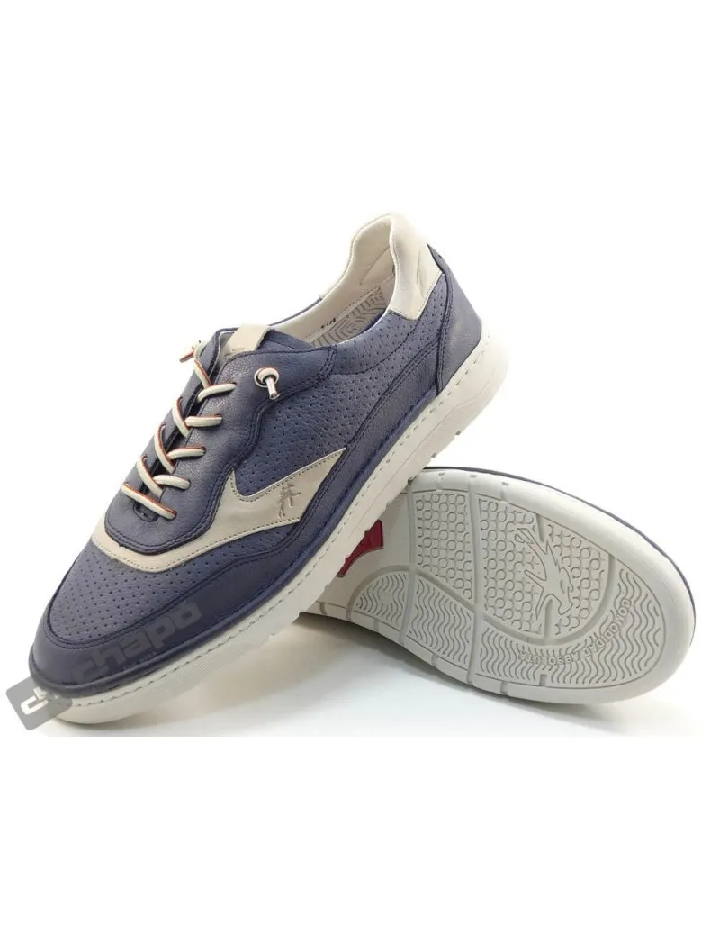 Zapatillas Deportiva Azul Fluchos F1943 Leo