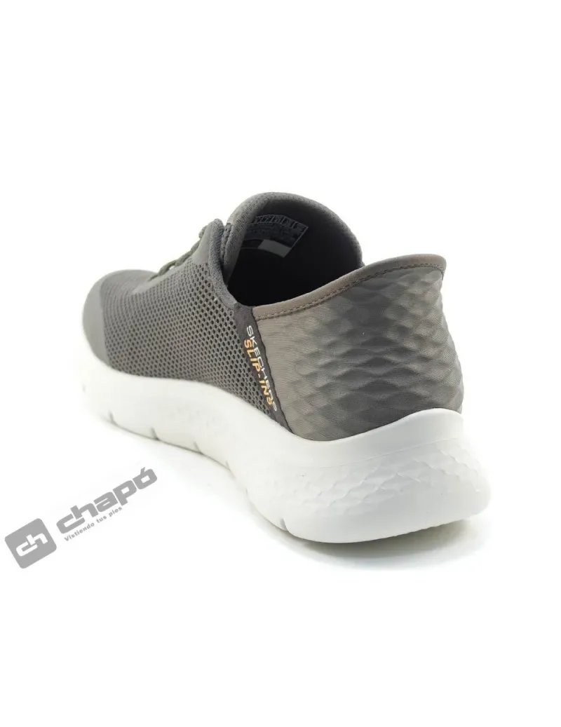 Zapatillas Deportiva Taupe Skechers 216324