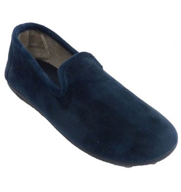 Zapatillas hombre cerradas lisas Nevada en azul marino
