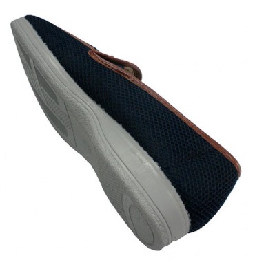 Zapatillas hombre cerradas simulando zapato Aguas nuevas en azul marino