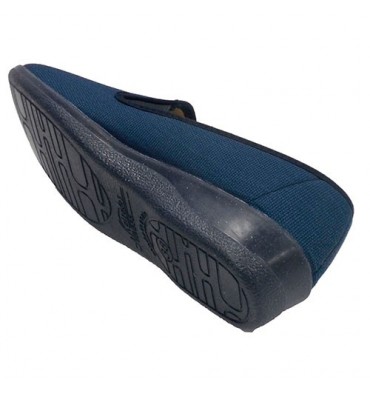 Zapatillas mujer cerradas con gomas Nevada en azul marino