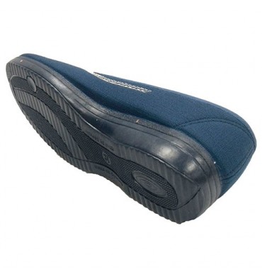 Zapatillas mujer cerradas Muro en azul marino