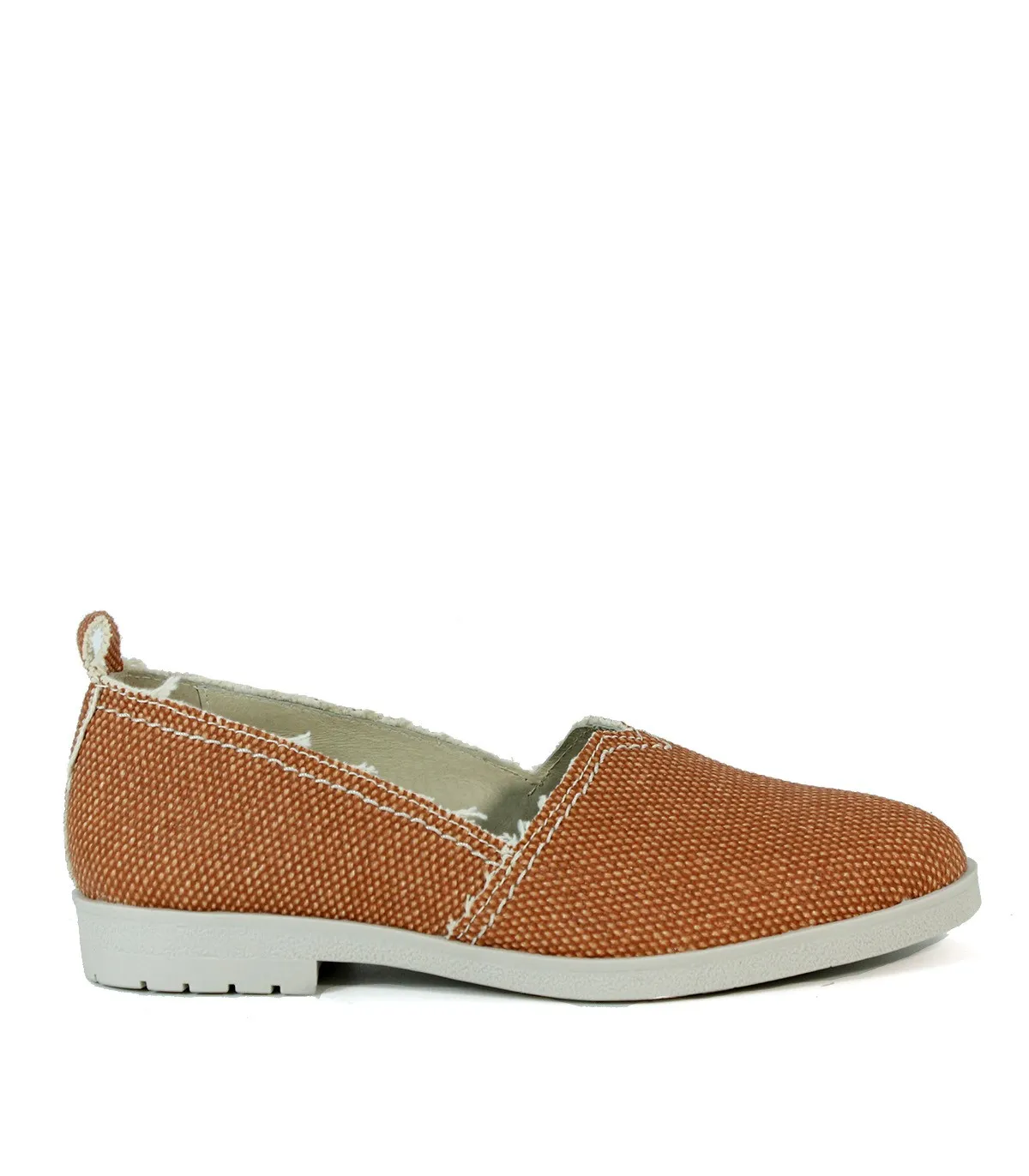 ZAPATILLAS SLIP ON TEXTIL APLAUSO CELLY NARANJA