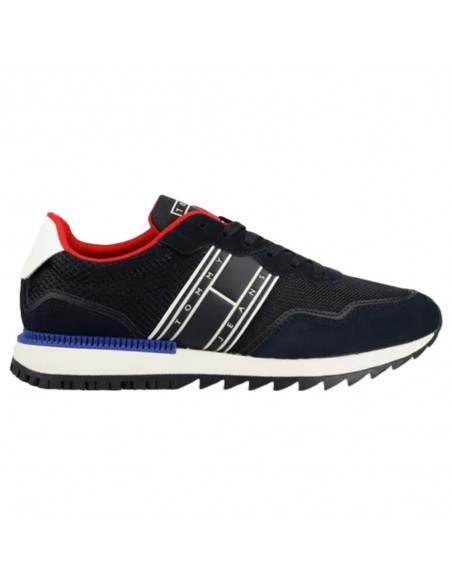 ZAPATILLAS TOMMY HILFIGER NEGRAS Y BLANCAS  ECOOL