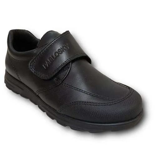 Zapato Colegial  Pablosky 334510 NEGRO CORDONETS