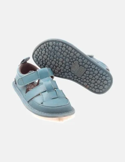 Zapato Feroz Sandalia azul añil