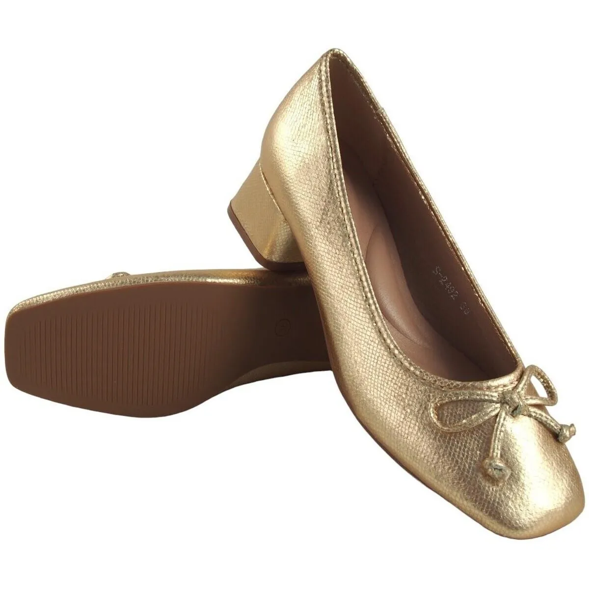 Zapato señora  s2492 oro