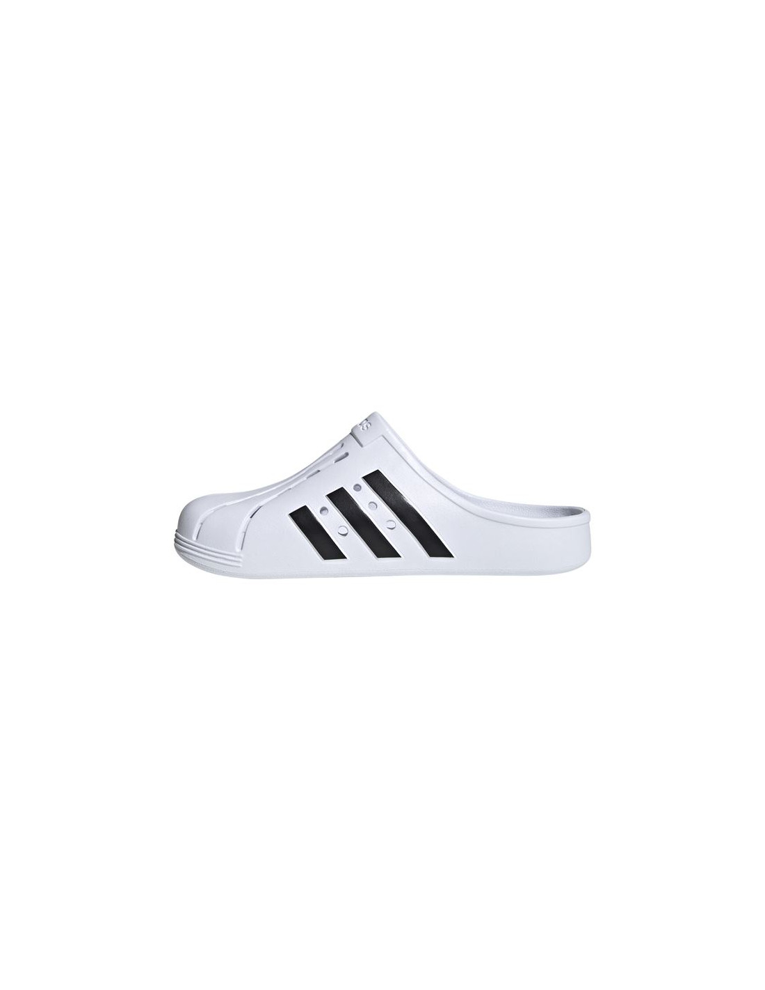 Zueco adidas Adilette White/Black