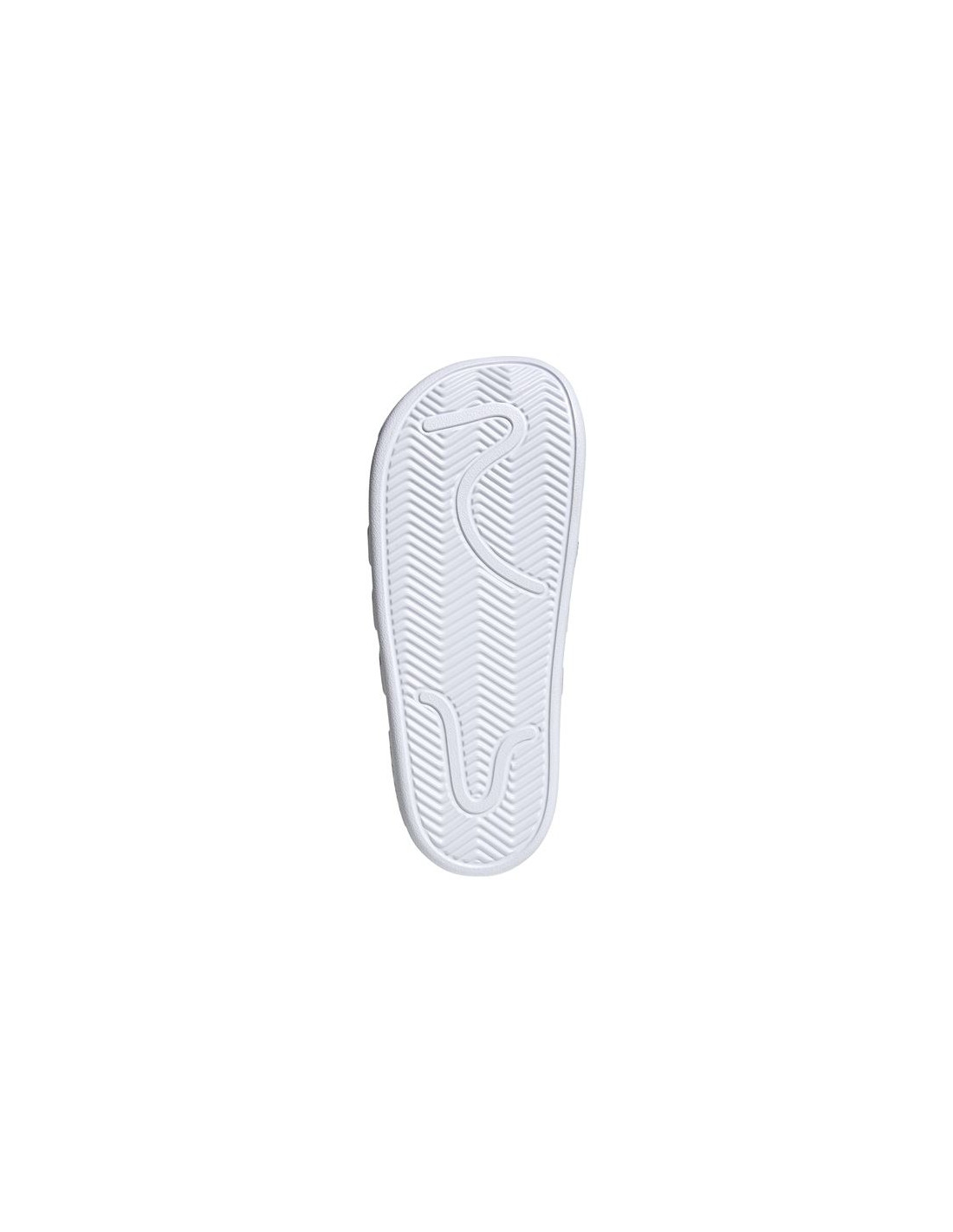Zueco adidas Adilette White/Black
